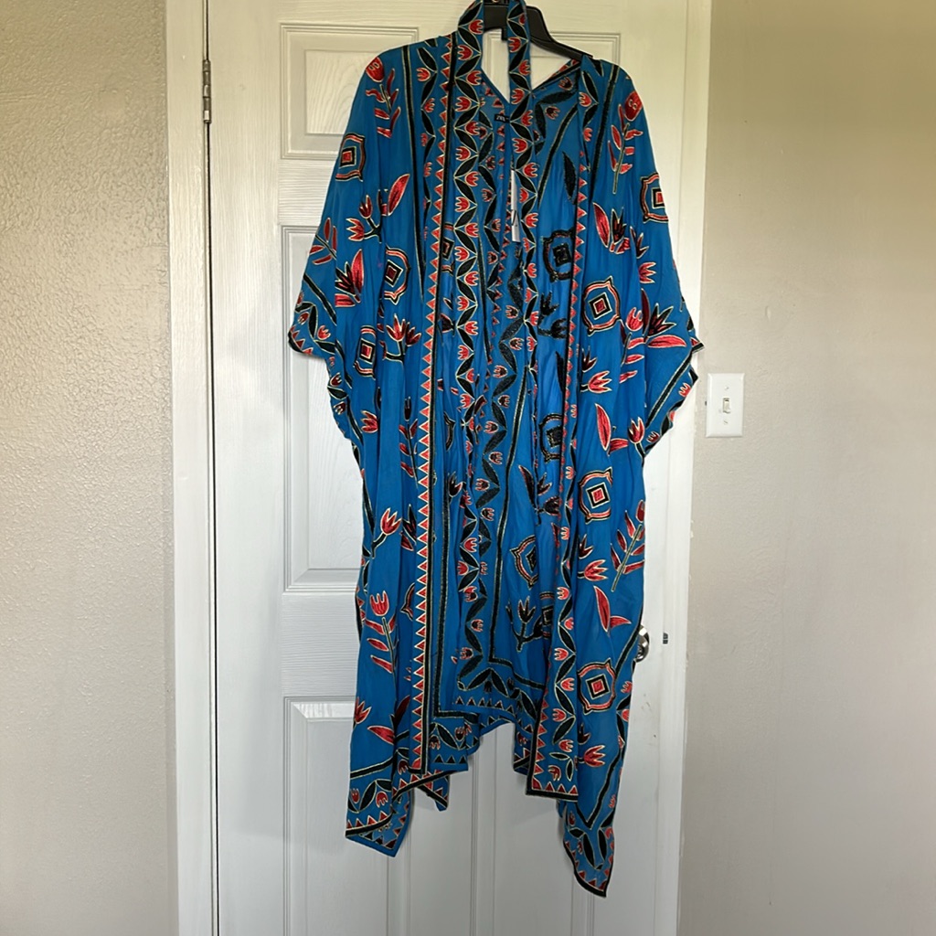 Sale New Zara Embroidered Kimono